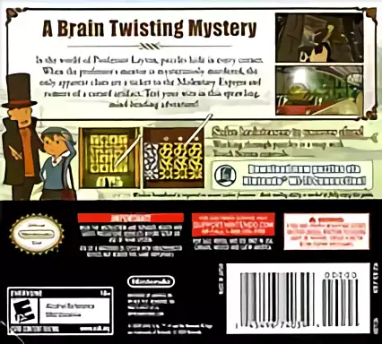 Image n° 2 - boxback : Professor Layton and the Diabolical Box